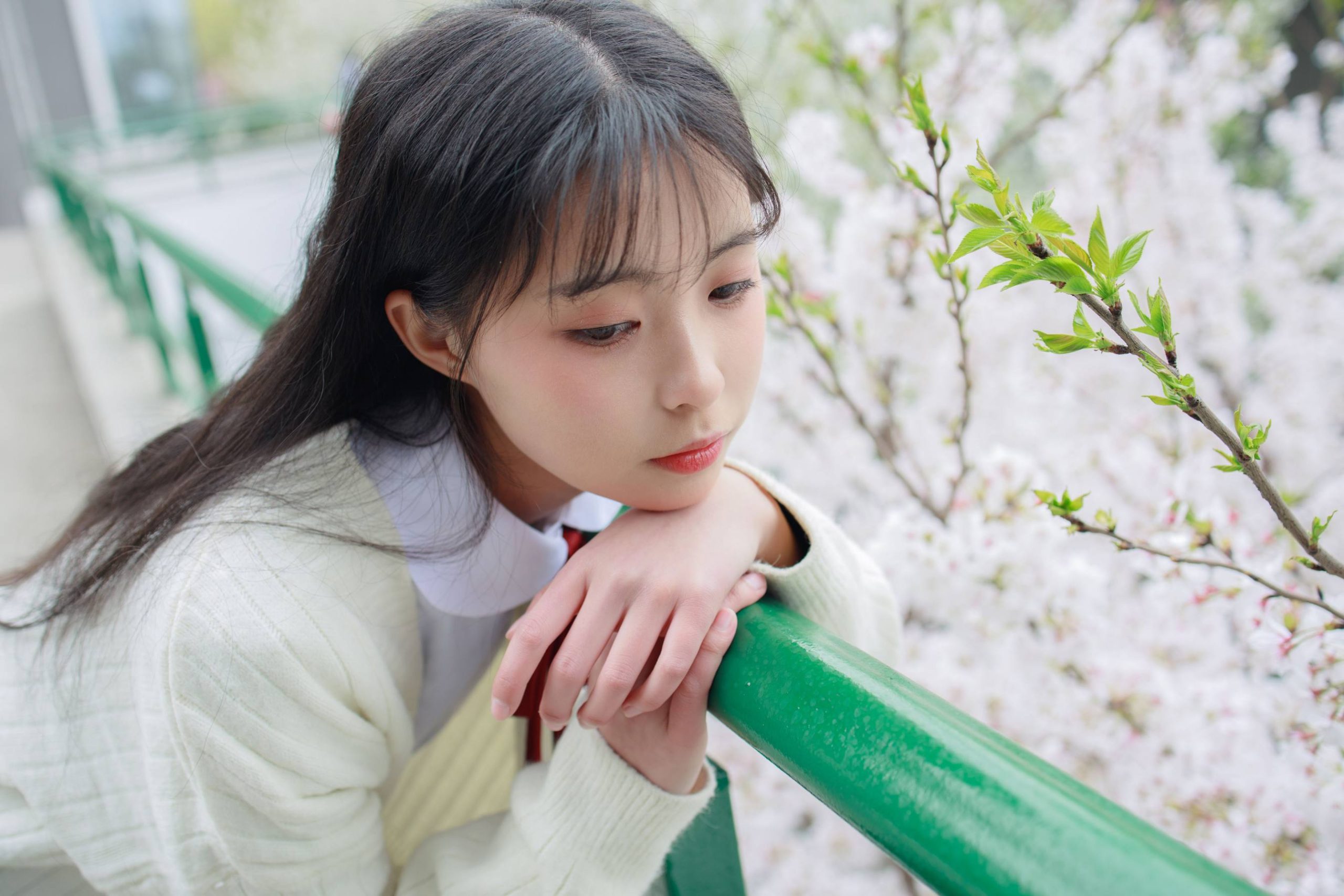 图片[6]-甜美可人的白丝姑娘【127P】20011-清野图库