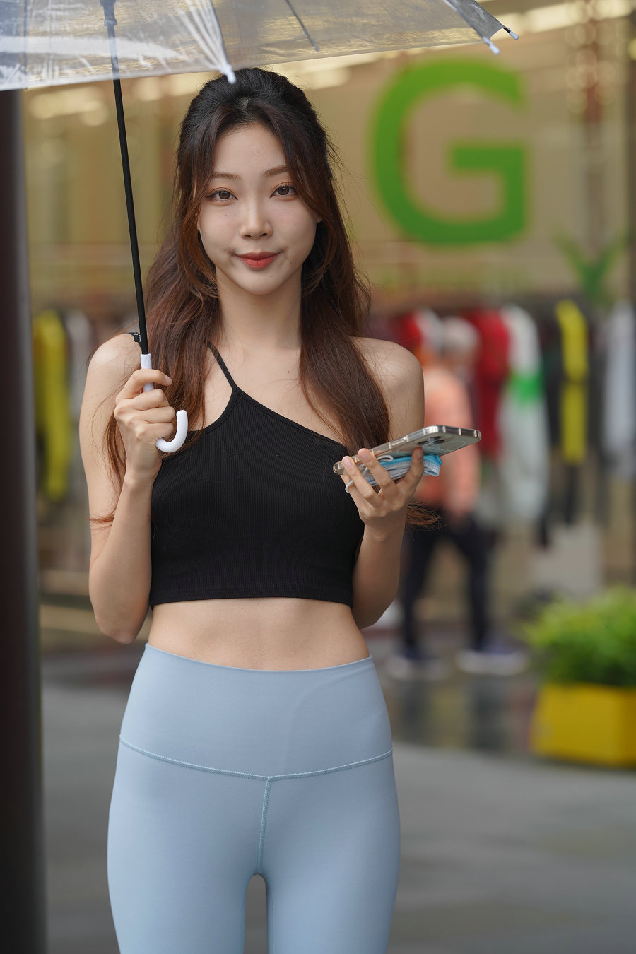 图片[1]-大眼睛瑜伽裤女孩J2903 988P8V-37.6GB-清野图库
