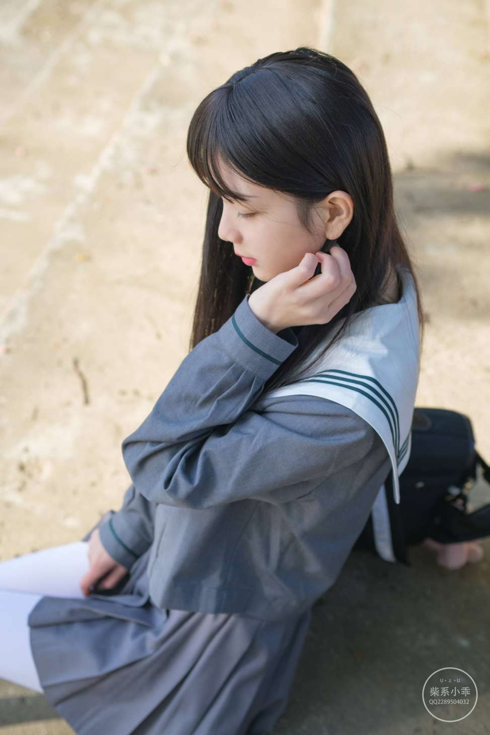 图片[3]-白丝清纯少女真的太可爱了【60P】20001-清野图库