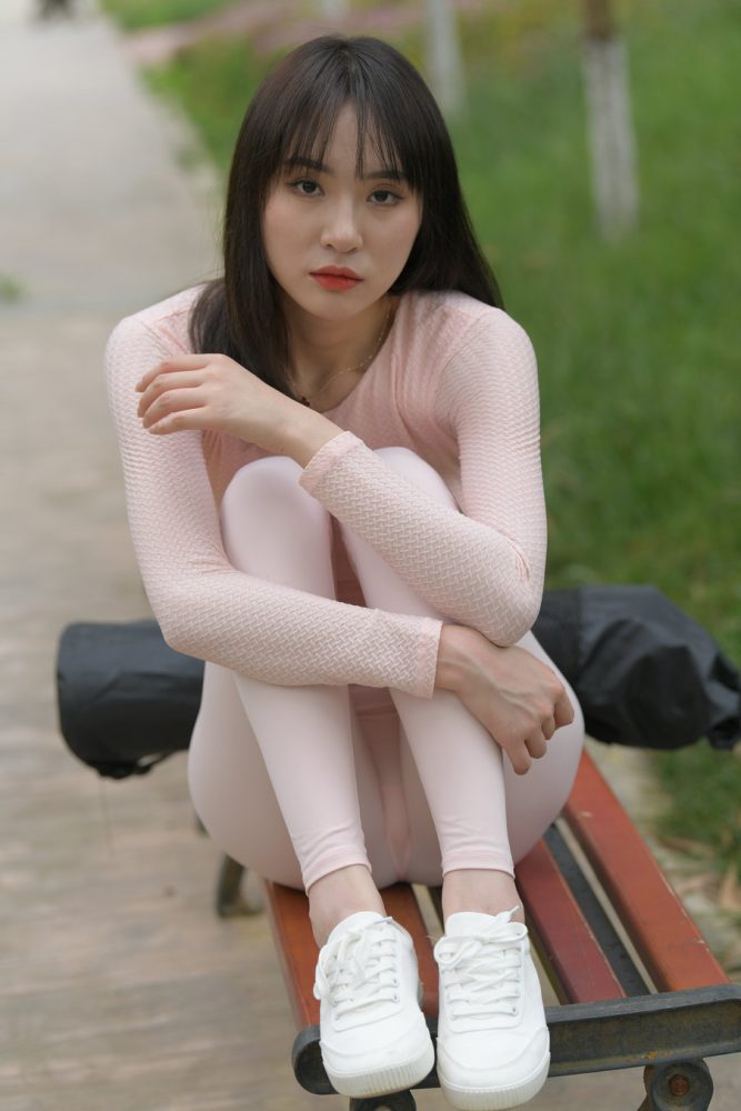 粉粉的瑜伽裤女孩太可爱了 J2090 854P1V-30.4GB-清野图库