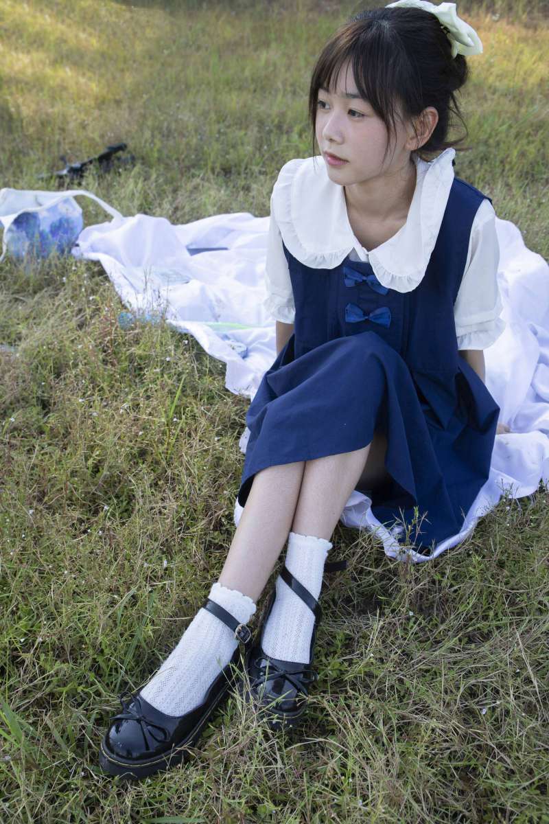 图片[6]-非常甜美的牛仔裙女孩【226P】20021-清野图库