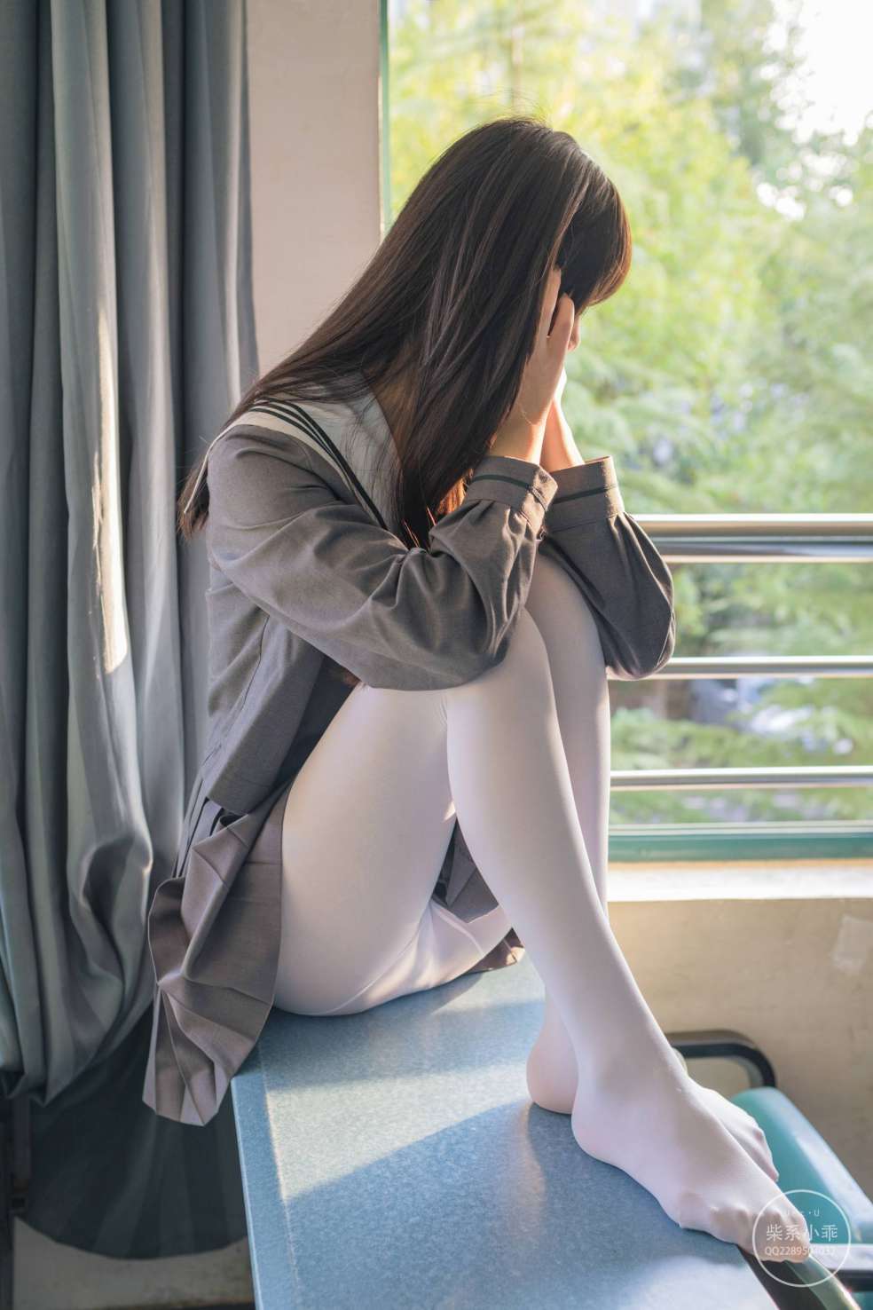 图片[4]-白丝清纯少女真的太可爱了【60P】20001-清野图库