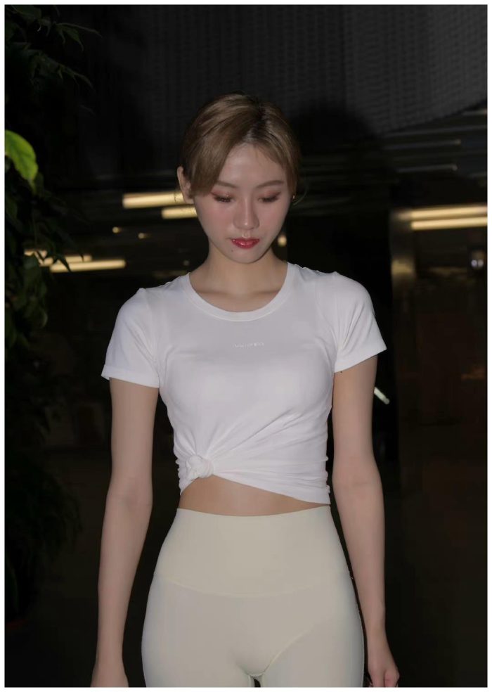 图片[4]-白色瑜伽裤女孩J2213 190P2V-14.6GB-清野图库