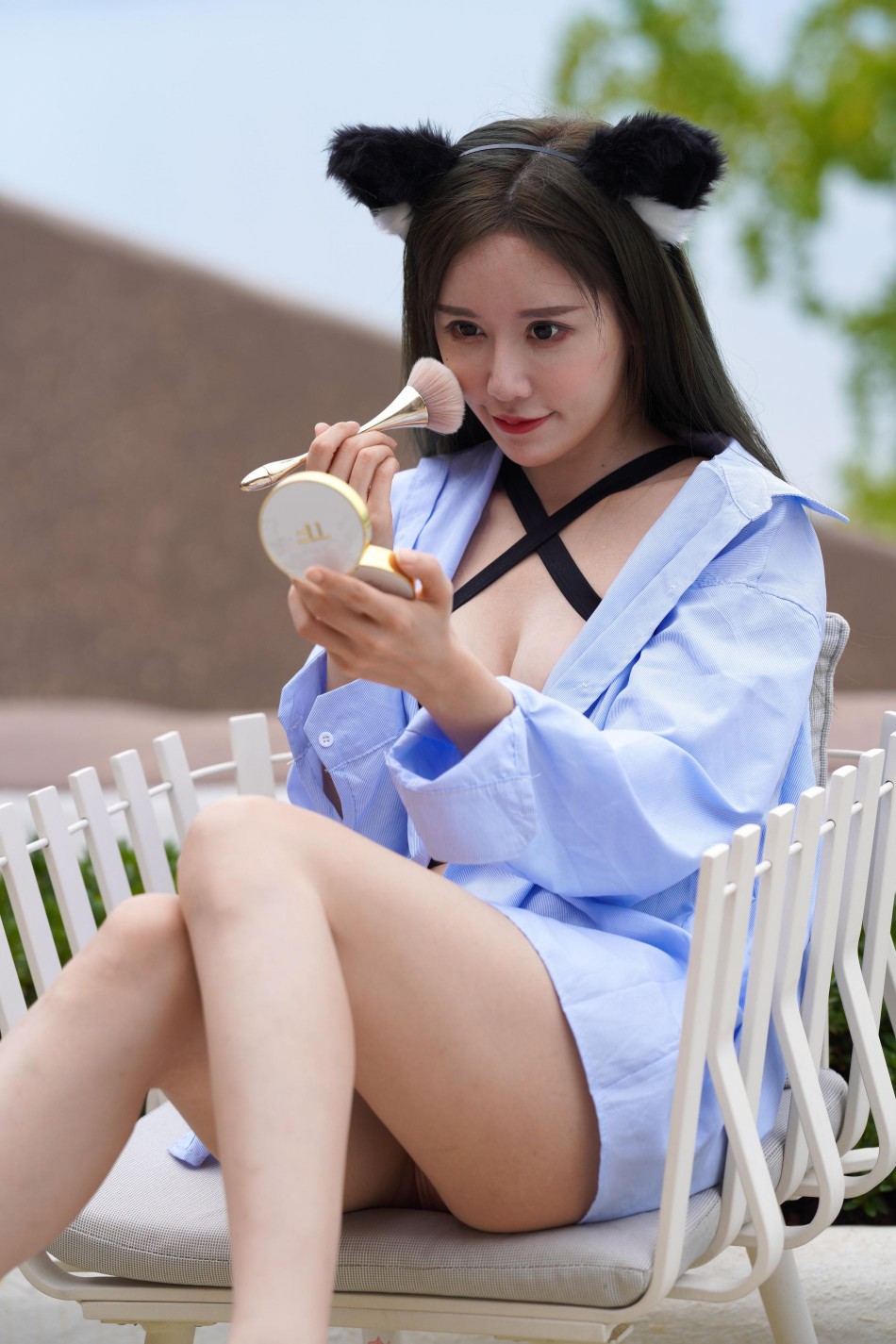 图片[5]-可爱的猫耳朵比基尼美少女【394P】00043-清野图库