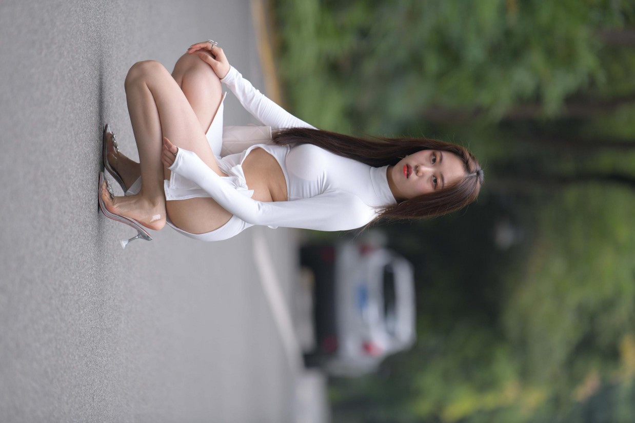 图片[5]-非常精致的侧边裙姑娘，忒好看了！【299P】00017-清野图库