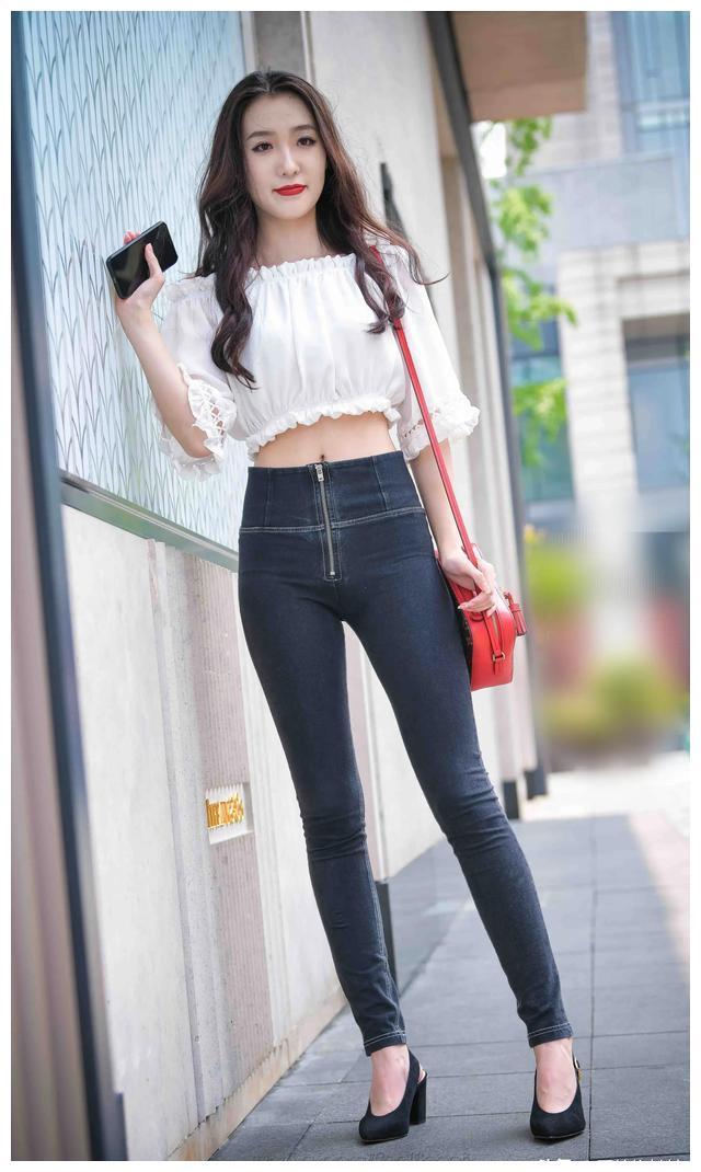 图片[4]-紧身牛仔裤卷发姑娘 J1726 103P-2.28GB-清野图库