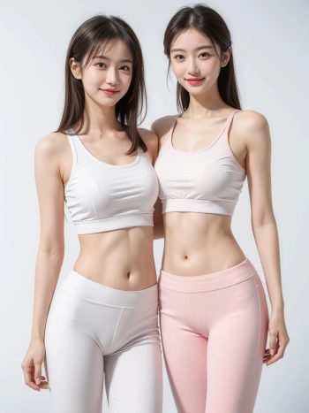 图片[18]-AI瑜伽裤清纯妹子系列图-清野图库